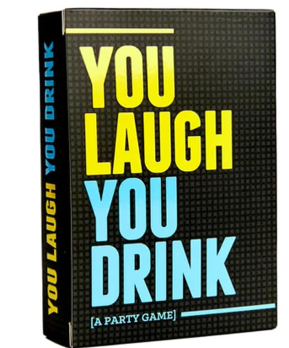 You Laugh You Drink - Das Trinkspiel für Leute, die kein ernstes Gesicht machen können